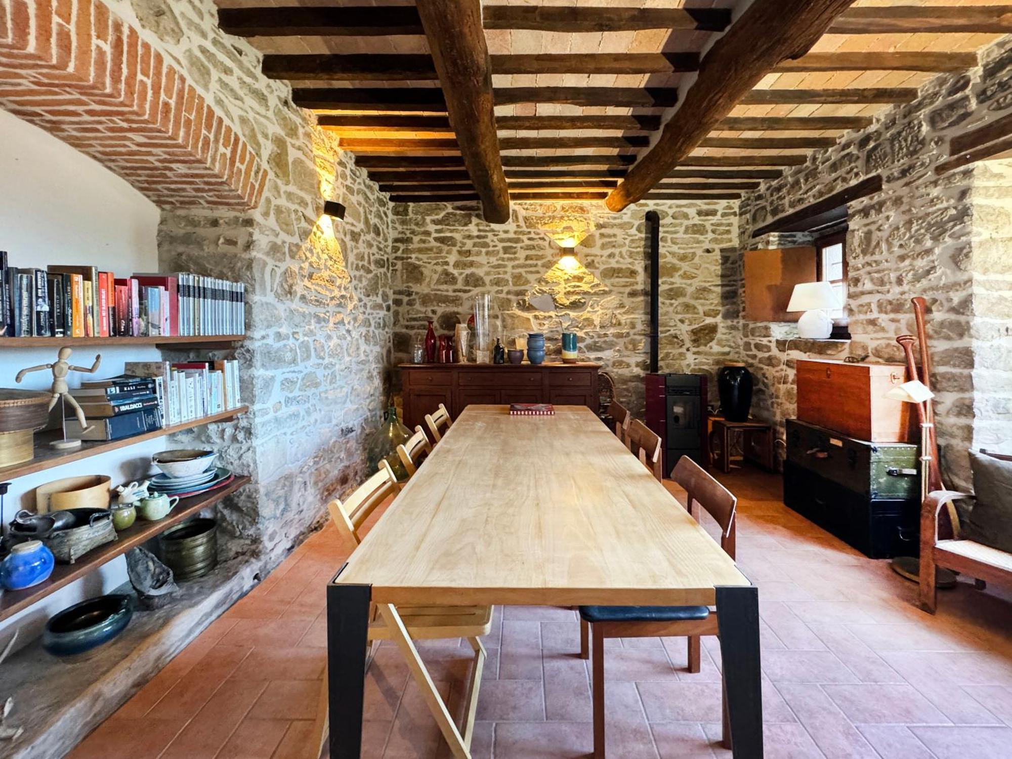 Bio Agriturismo Il Vigno Caprese Michelangelo Exteriér fotografie